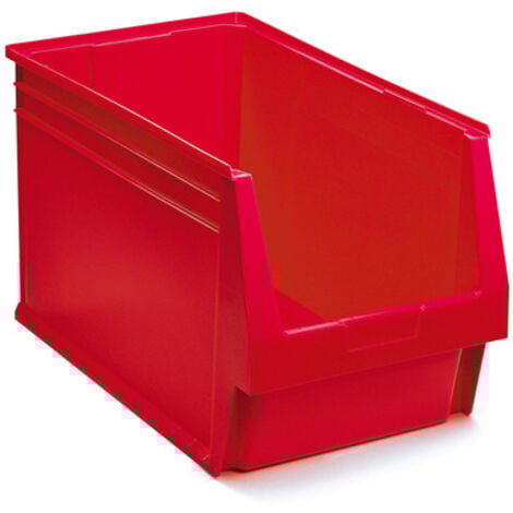 Gaveta plástico N.º 54 - 336x216x155 mm - Rojo