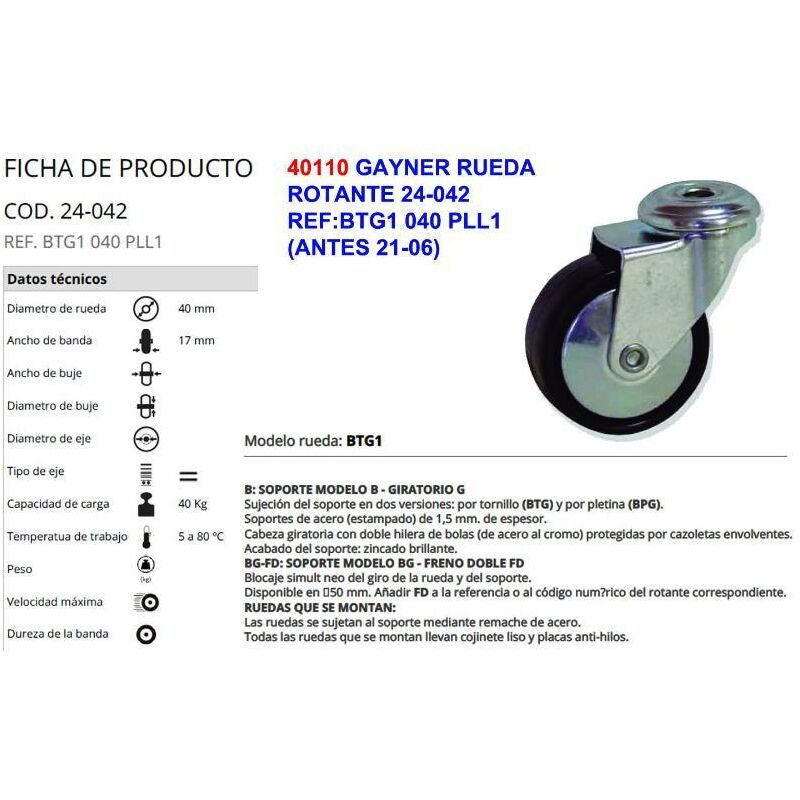 

gayner rueda 24-042 ref btg1 040 pll1 (antes 21-06) - Mibricotienda