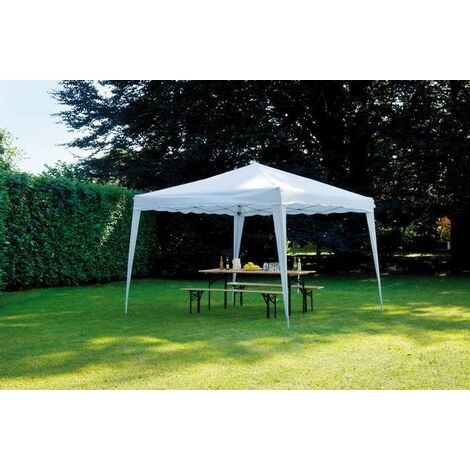 Gazebo 3 x 3 mt Pieghevole In Ferro Epoxy