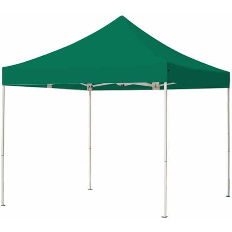 GAZEBO 3X3 VERDE IMPERMEABILE RAPIDO PIEGHEVOLE TOP PVC APERTURA RAPIDA  AUTOMATICA vietri - BricoShopping - Tutti i colori del brico