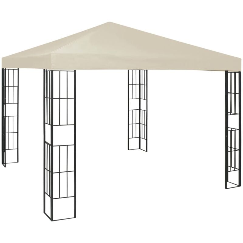 Gazebo 3x3 m Cream Vidaxl