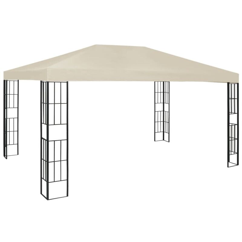 Gazebo 3x4 m Cream Vidaxl