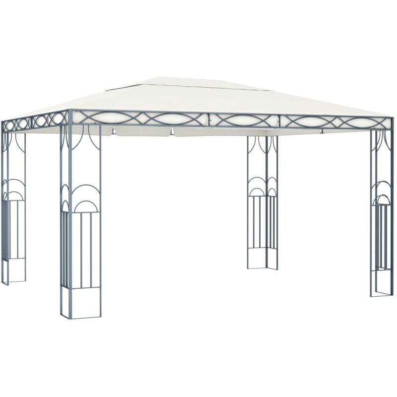 Gazebo 400x300 cm Crema Vidaxl crema