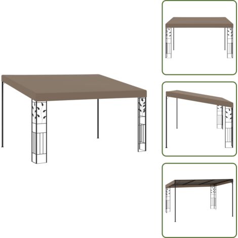 Gazebo a Parete 4x3x2,5 m Talpa
