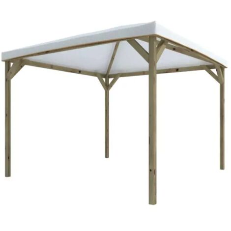 gazebo da esterno in legno "joy pocket" 3x3 m