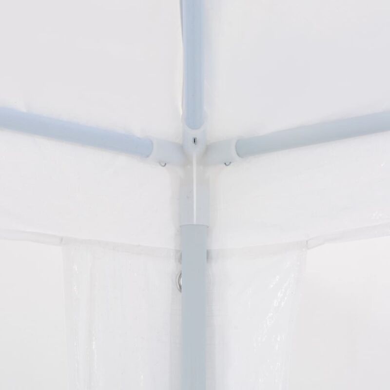 vidaXL Gazebo da Esterno Tenda per Feste 3x4 m Bianco Tendone da Giardino