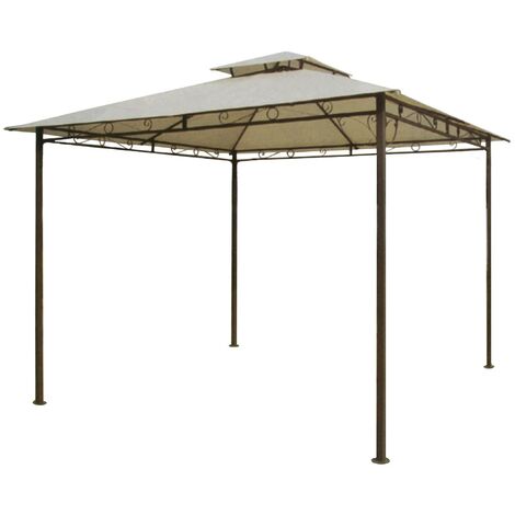 Gazebo da giardino in acciaio 3x3 HAITI