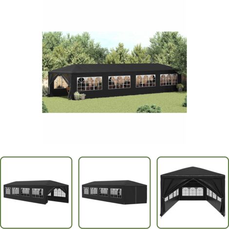 Gazebo da giardino - Tenda per Feste 3x12 m Antracite