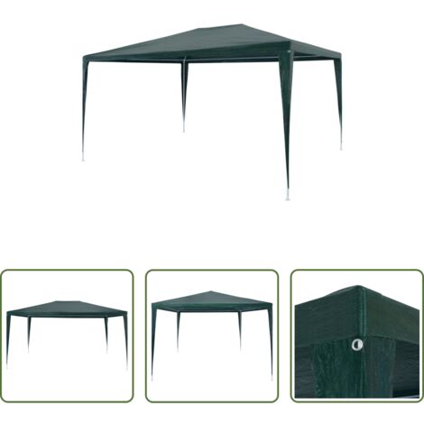 Gazebo da giardino -  Tendone per Feste 3x4 m Verde