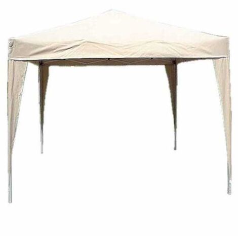 Gazebo de hierro rápido blanco 3x3 Vette 00884