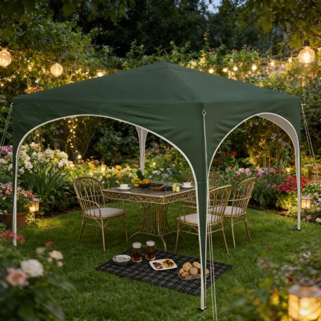 Gazebo d'extérieur, gazebo, membrane de protection de toiture pour cour arrière, véranda, jardin (gazebo uniquement)