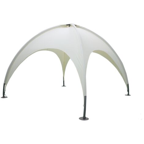 GAZEBO IN ACCIAIO IGLOO 350X350XH270CM ECRU 022005