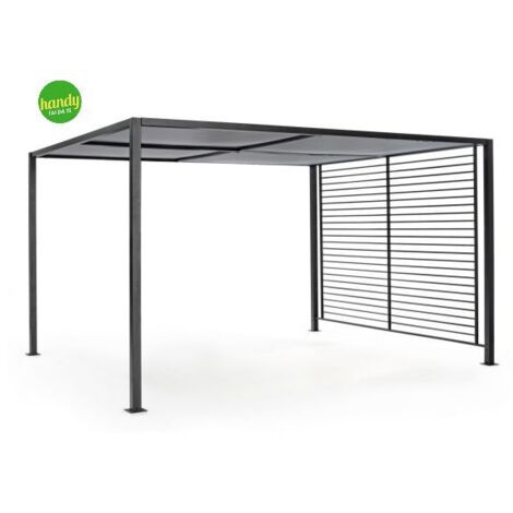 Gazebo Noah Bizzotto antracite 210 x 360 x 300 cm