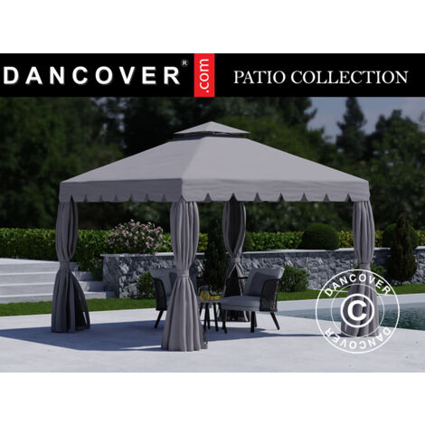 Gazebo Osiris 3x3 m, Grey