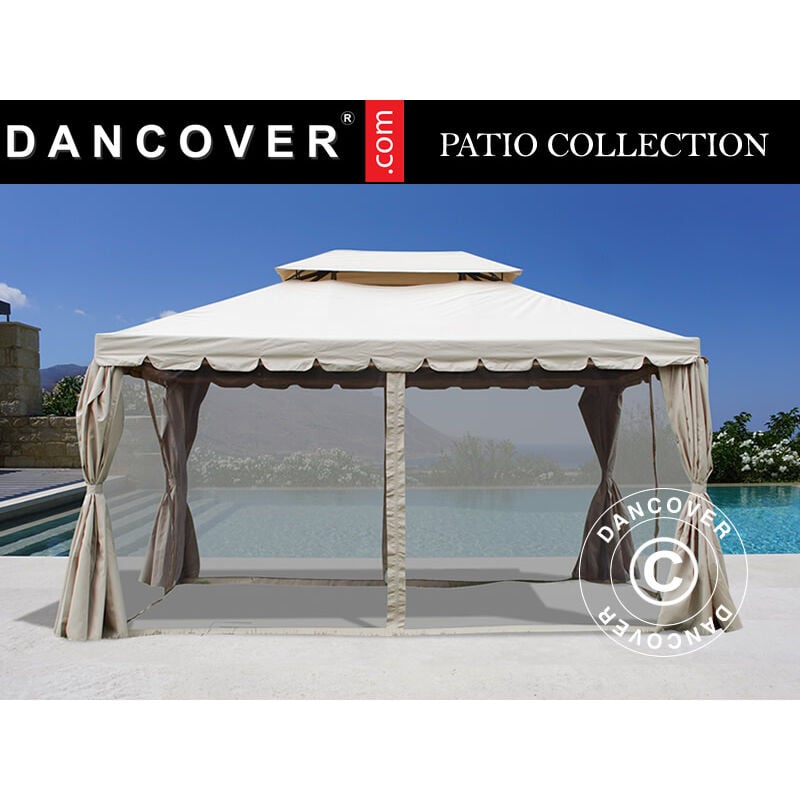 Gazebo Osiris 3x4 m, Sand