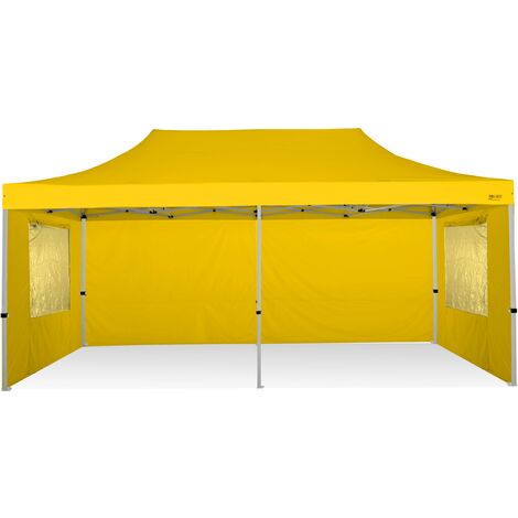 Gazebo pieghevole giallo