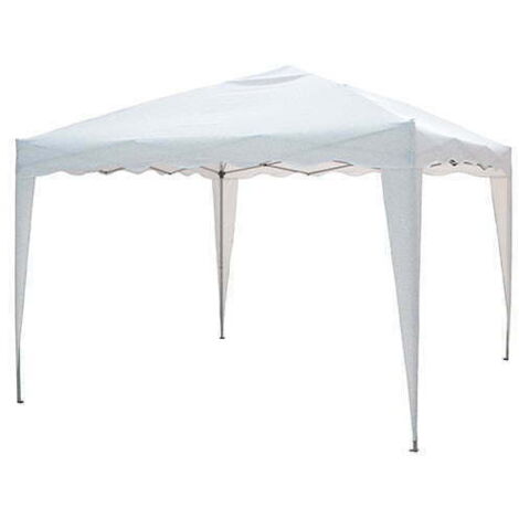 GAZEBO PIEGHEVOLE CAMEL 3X2 MT POLIESTERE BIANCO
