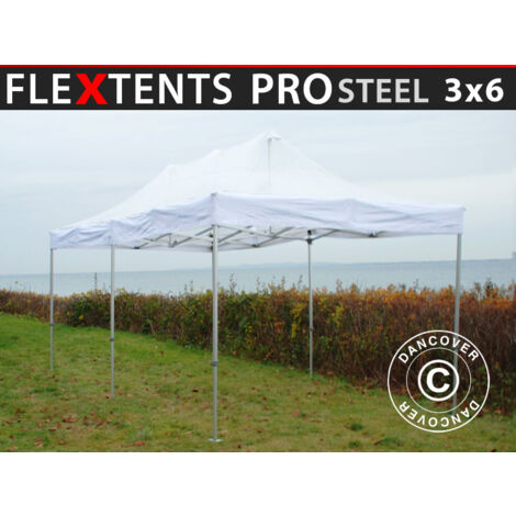 Gazebo pieghevole Gazebo rapido FleXtents PRO Steel 3x6m