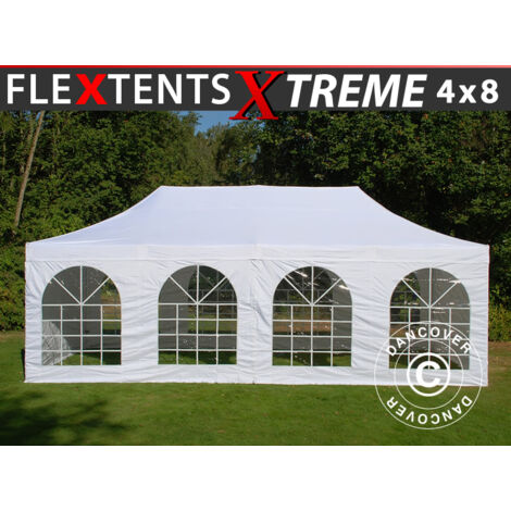 Gazebo pieghevole Gazebo rapido FleXtents Xtreme 50 Vintage Style
