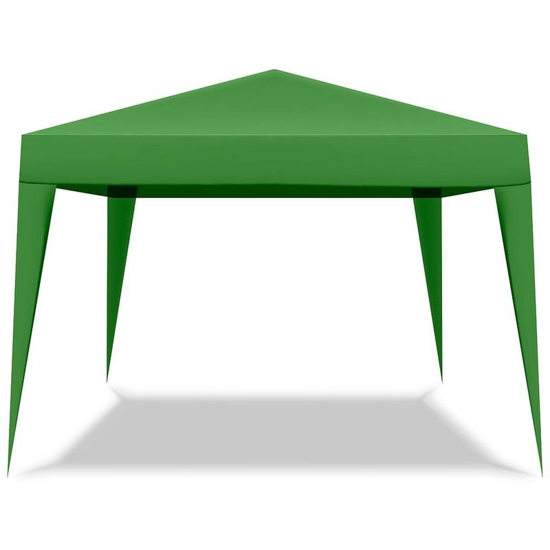 

Gazebo plegable 3x3 mercado de carpas plegables automáticas de acordeón con bolsa Color Verde