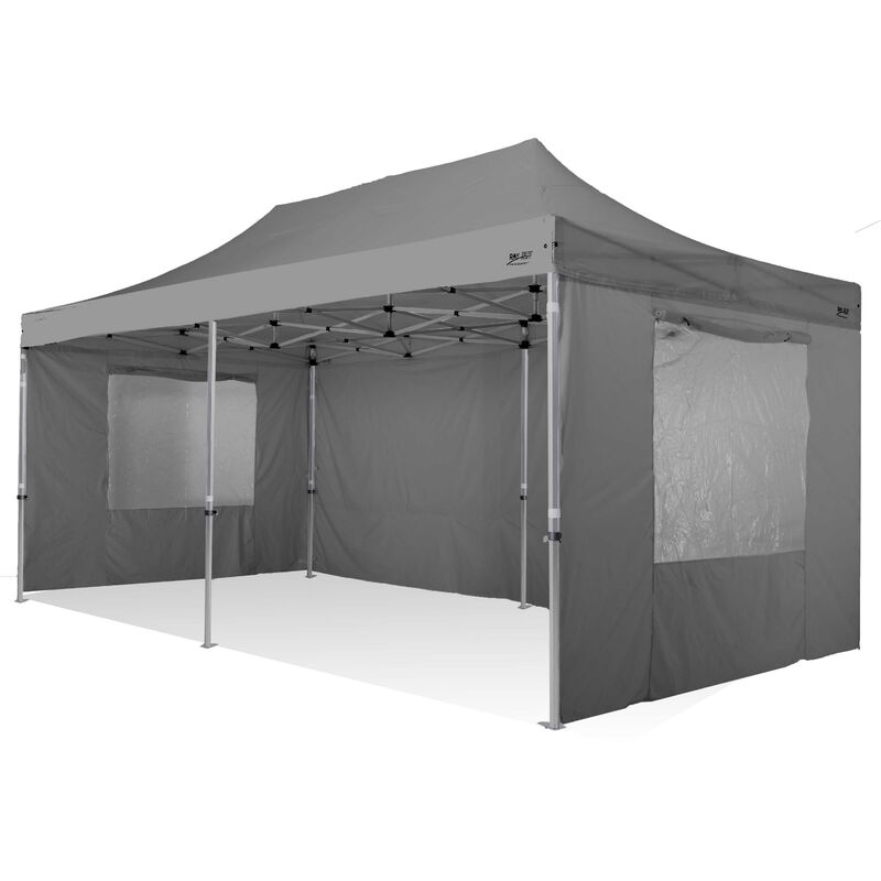 Gazebo Rapido 3X6 In Alluminio Rinforzato Con Laterali Pvc 350G Metro ...