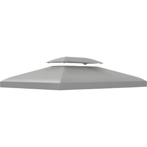 Gazebo Roof Replacement, for 3 x 4m Frames - Light Grey