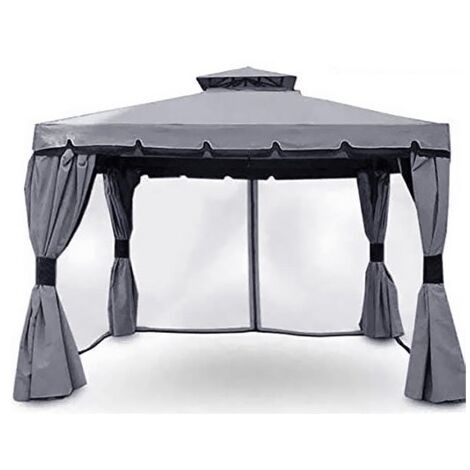 Gazebo Royal 3x3mt grigio