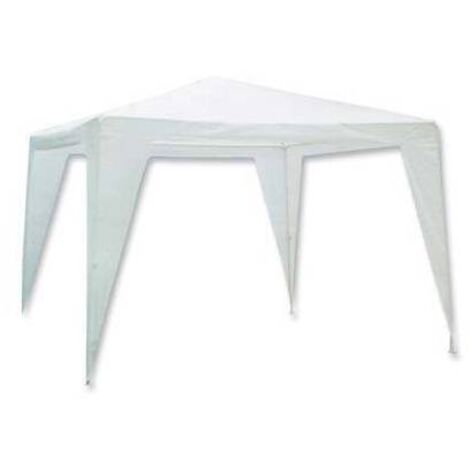 GAZEBO STANDARD PE DOMUS - ACCIAIO/BIANCO MT 3X3 - 1 pezzo