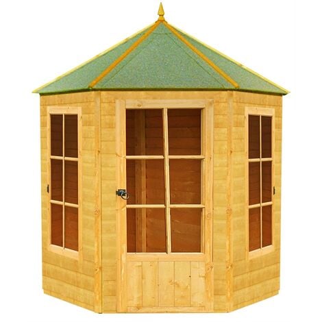Gazebo Summerhouse Shiplap Summerhouse Garden Sun Room Approx 6 x 6 Feet