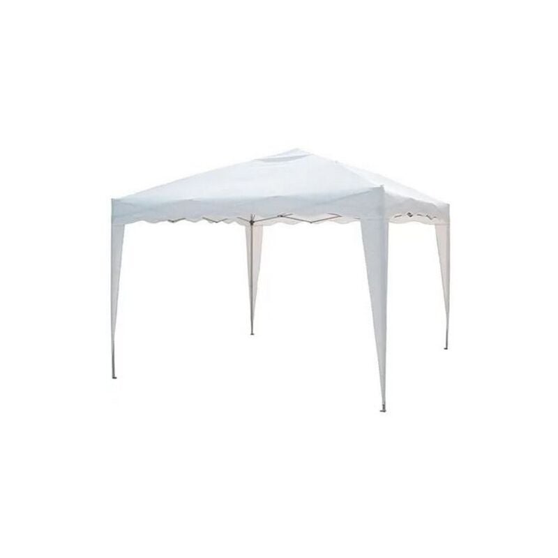 Lifeingarden - Gazebo Sumter mt 2x3 en acier et polye'thyle'ne blanc pliant pour jardin exte'rieur