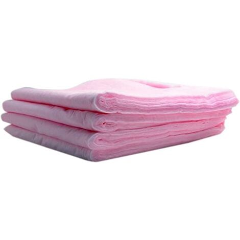 Gazes imprÃƒÂ©gnÃƒÂ©es roses pour balayage humide des sols 60x30cm - Paquet(s) de 50