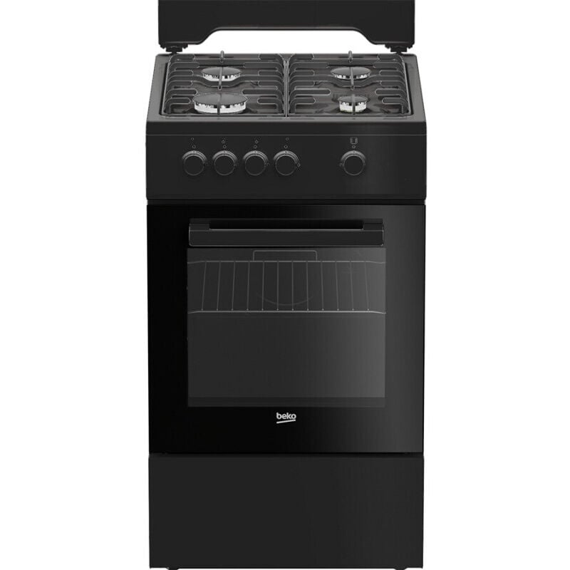 Beko - FSG522DBC-Cuisiniere 50x60cm tout gaz Noir