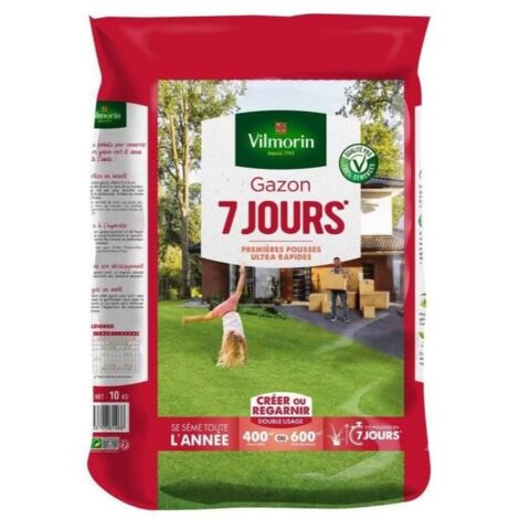 Gazon 7 jours - 10 kg Vilmorin
