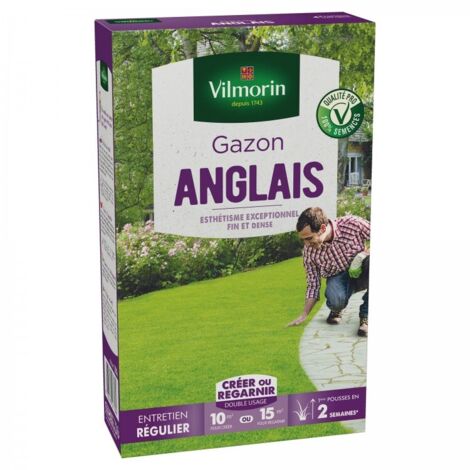 Gazon Anglais Label Rouge - 250 g Vilmorin