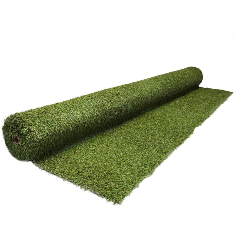 Gazon artificiel 2cm Werka Pro 100% recyclable en rouleau de 180cm de large 1,8 x 3 m (env. 5,4m²)