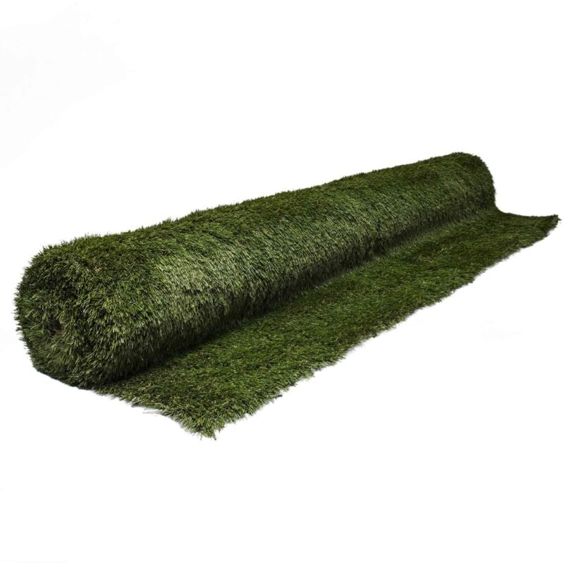 Gazon artificiel 3cm Werka Pro 100% recyclable en rouleau 180cm de large 1,8 x 5 m (env. 9m²)