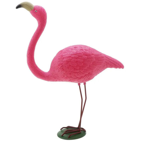 Gazon artificiel en forme de flamants roses qui monte et descend