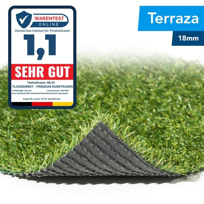 Pelouse artificielle Terraza Hauteur: 18 mm 200 x 150 cm