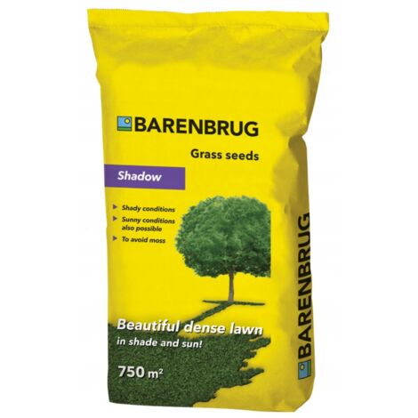 Gazon auto-denseur BARENBRUG pour zones ombragées, 15 kg