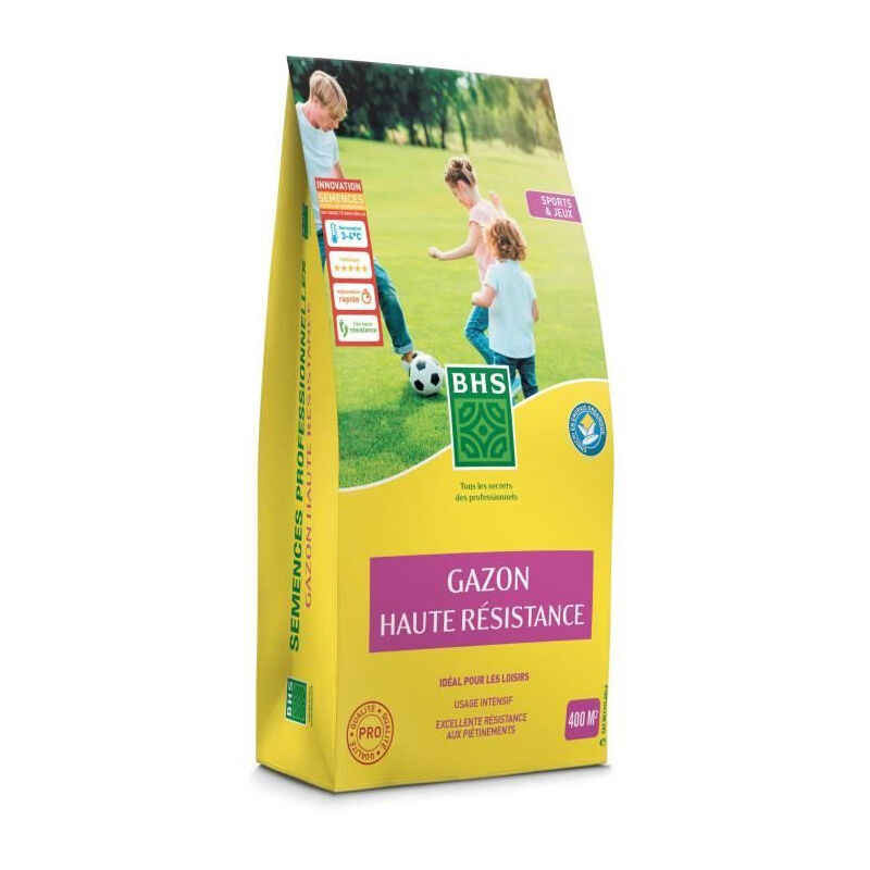 BHS - Gazon Haute résistance 10KG - Usage Intesif
