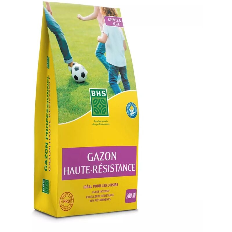 Gazon Haute Résistance BHS sac de 5 kgs , 200m²