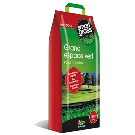 Gazon pour grand espace vert, mélange rustique - sac de 5 kg