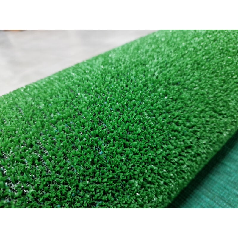 Comercial Candela - Gazon Synthétique 2X2,5M 5MM Lisse Duveteux Jardin Extérieur Type Tapis
