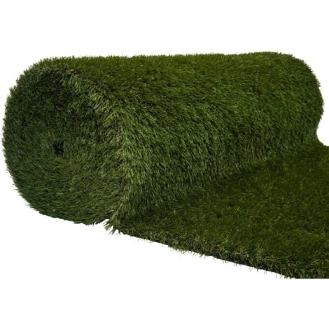 Gazon synthétique 4 cm d'épaisseur WERKA PRO 1 x 10 mètres (soit: 10m²)