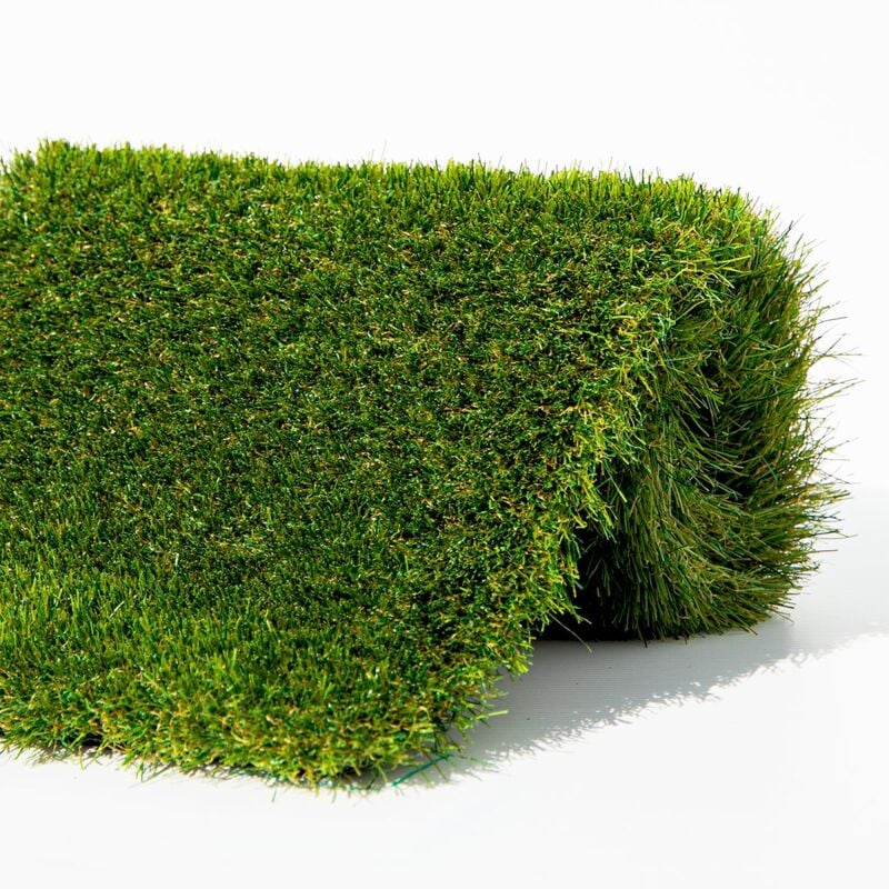 Gazon synthetique Caresse / Bordeaux 40mm 2m x 9m