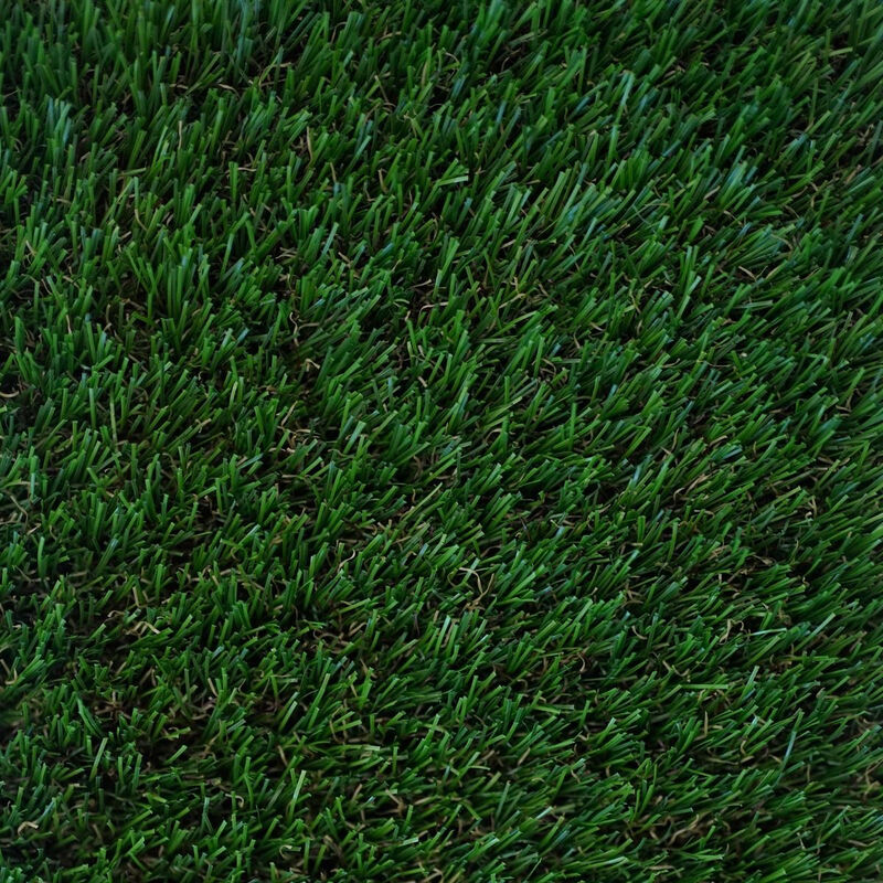 Bricoflor - Terrasse fausse pelouse 42 mm | Pelouse synthétique sur mesure | Rouleau herbe synthétique | Faux gazon balcon - 2m x 4m