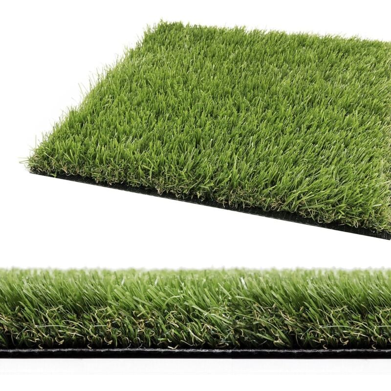 Gazon Synthétique épaisseur 30mm Pelouse Verte Artificiel Haute Qualité - 2x8 Mt