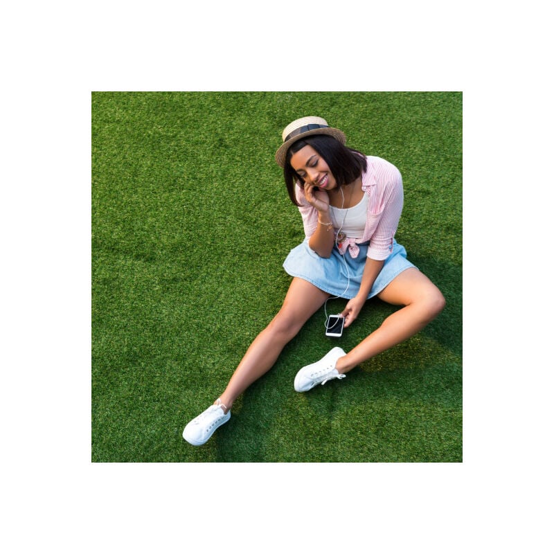 Décoweb - Gazon synthétique Alice - 35mm - 1m x 5m - Livraison offerte