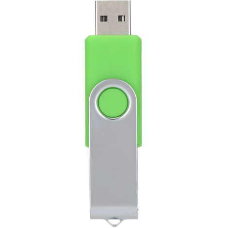 GB drehbarer USB-Stick, Bonbongrün, tragbar für PC und Tablet