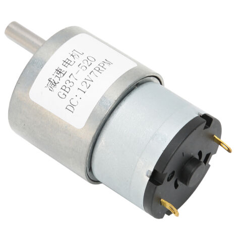 GB37-520 Mikrogetriebemotor DC12V 7RPM für mechanische Getriebezubehörteile